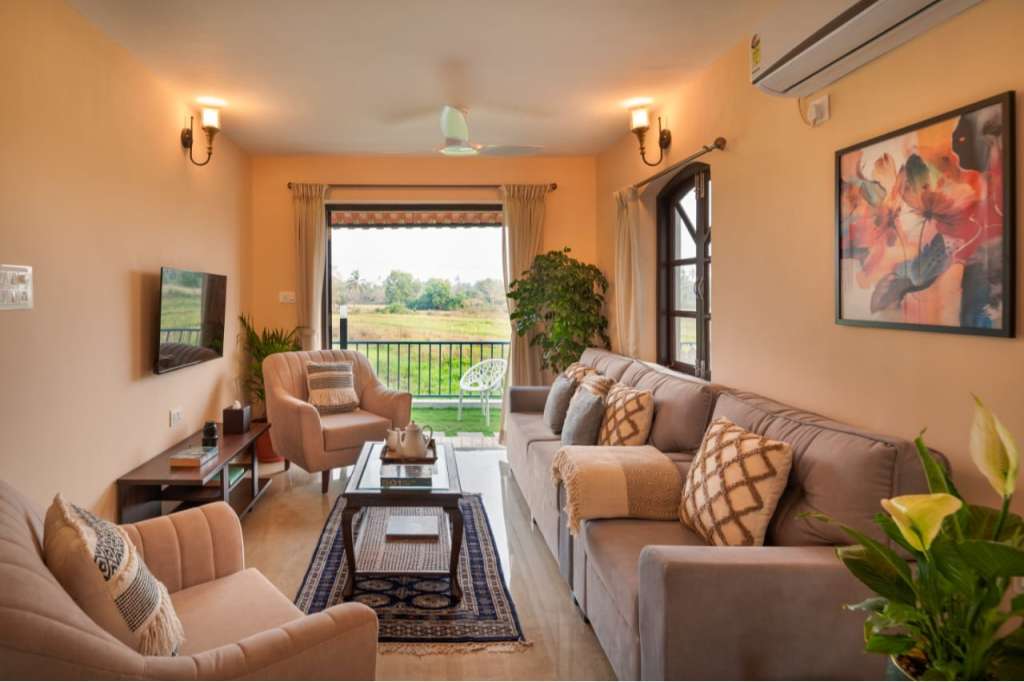 3BHK VILLA WITH FEILD VIEW AT PARRA